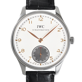 IWC ポルトギーゼ コピー IW545405 ハンドワインド シルバー/グレー